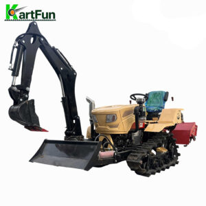 Kartfun Crawler Tractor 35HP compact tracked tractor for farms and orchards