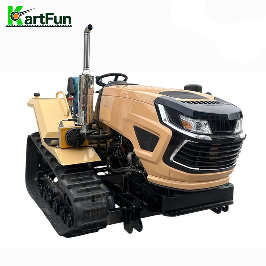 Kartfun Crawler Tractor 50-60HP tracked agricultural tractor for EU buyers
