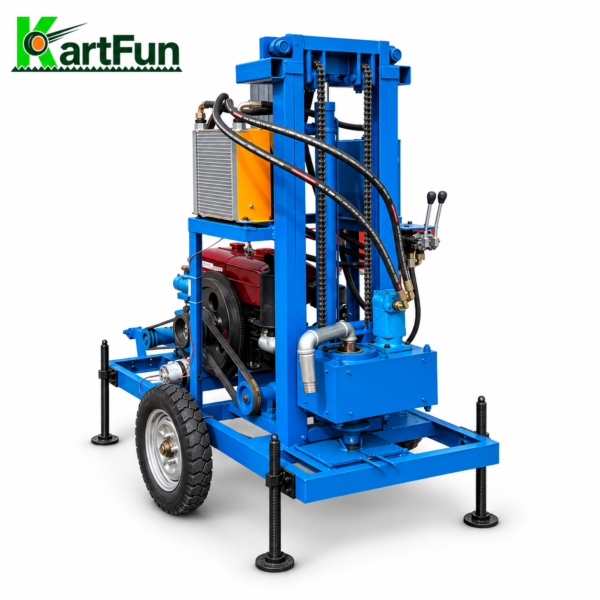 Water Well Drill Diesel hydraulic drilling rig